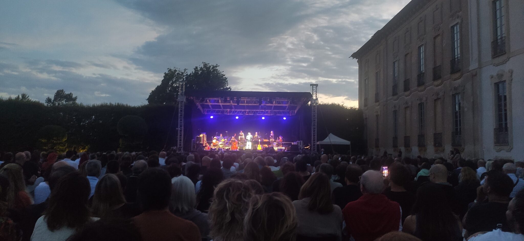 Vinicio Capossela at Villa Arconati in 2024