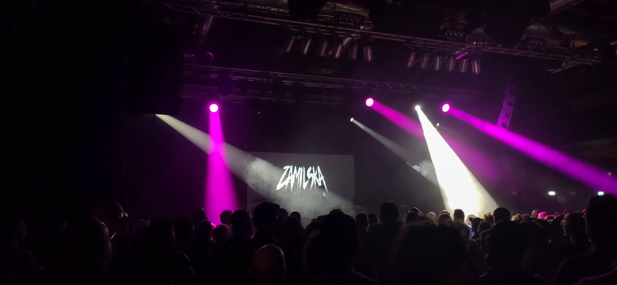 Zamilska live in Milan as Kim Gordon support on 28th october 2024